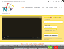 Tablet Screenshot of matematicavedica.com